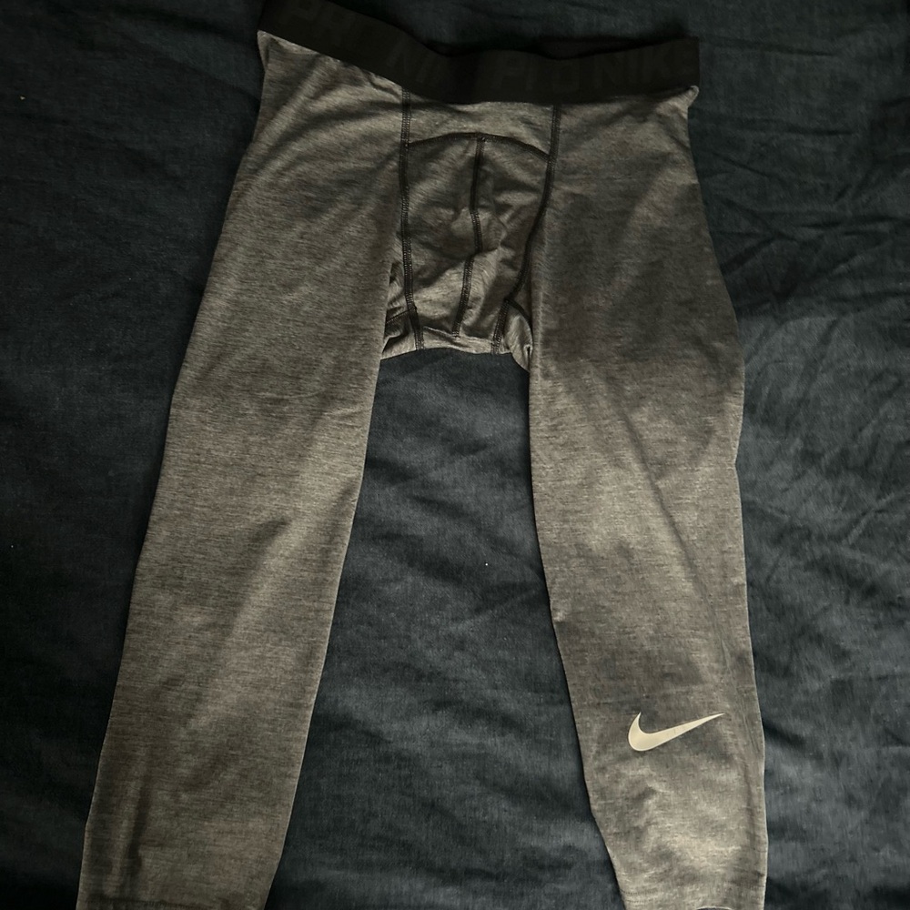 Nike Charcoal Gray Workout Leggings